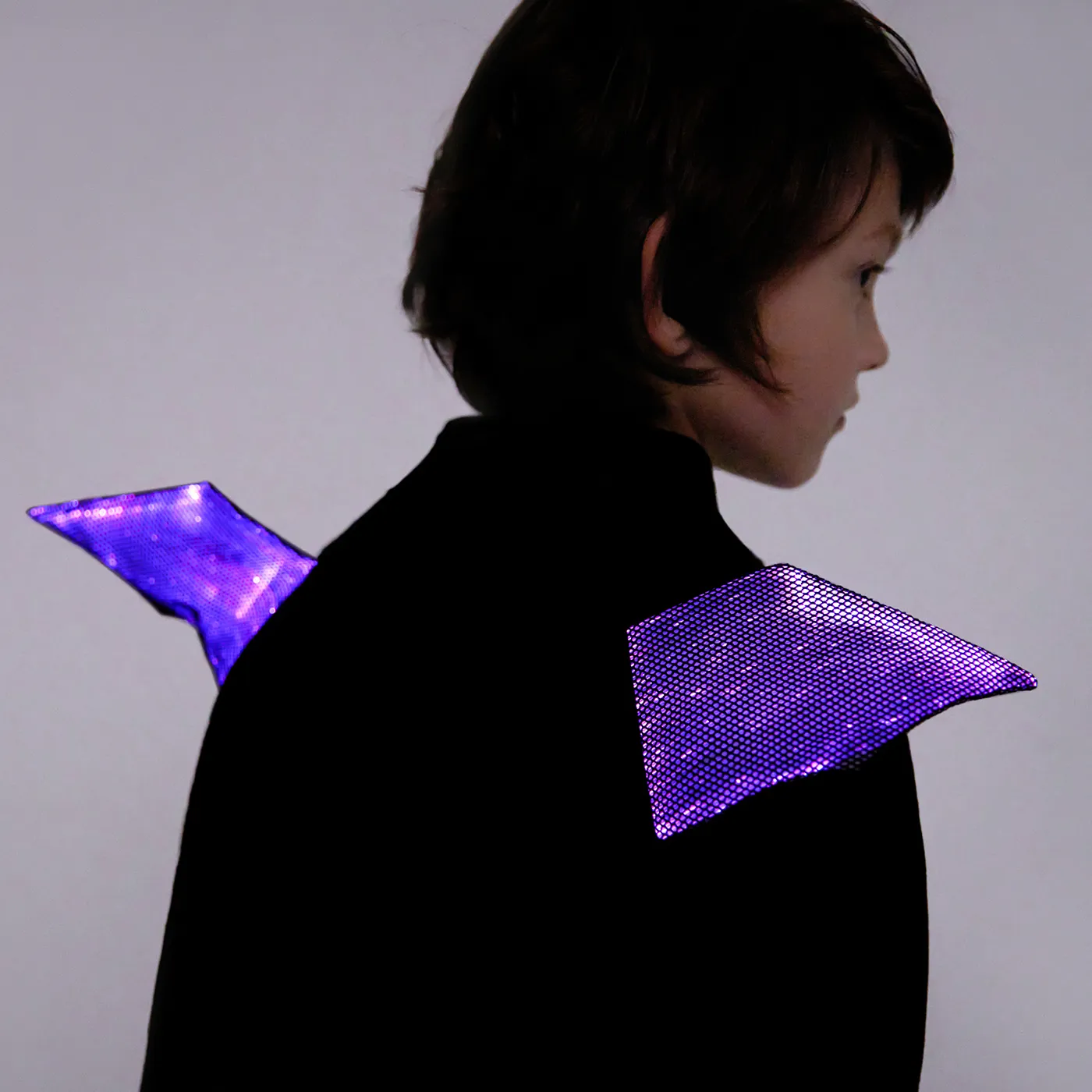 Go-Glow Illuminating Sweatshirt with Light Up Bat Wings Including Controller (Built-In Battery) undefined big image 7