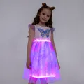 Go-Glow Illuminating Butterfly Dress With Light Up Skirt Including Controller (Built-In Battery) Multi-color image 2