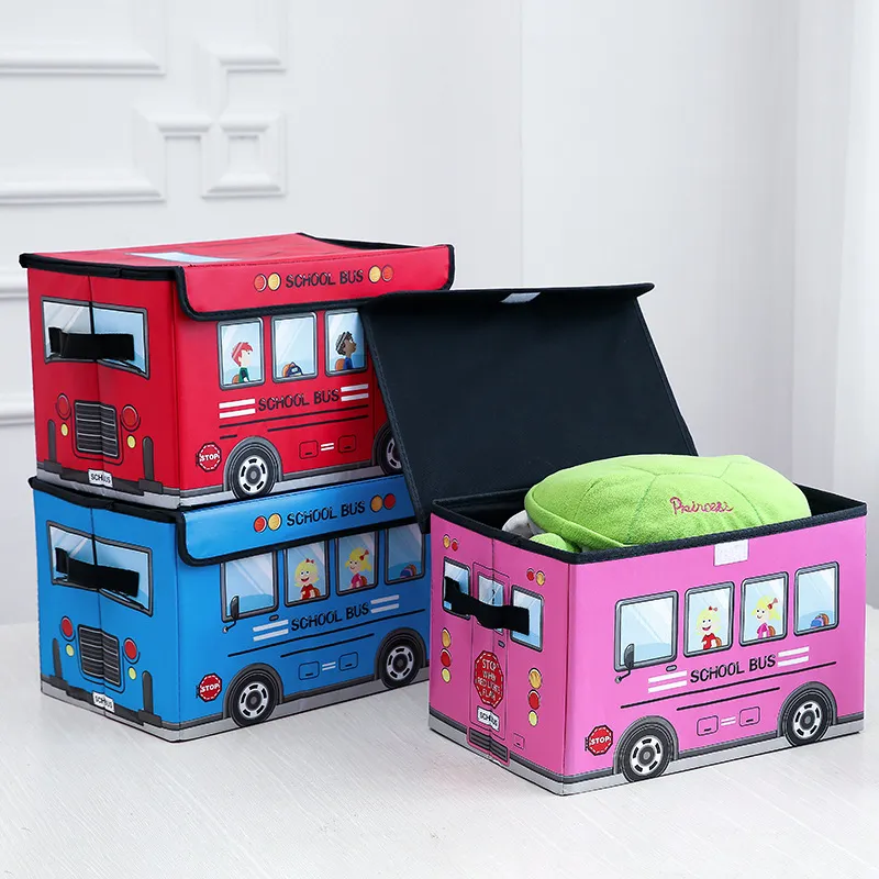 Cartoon Car Storage Box / Foldable Storage Box / Suitable for Camping Storage, Car Storage big image 2
