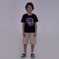 Go-Glow Illuminating T-shirt with Light Up Chameleon Including Controller (Built-In Battery) Navy image 5