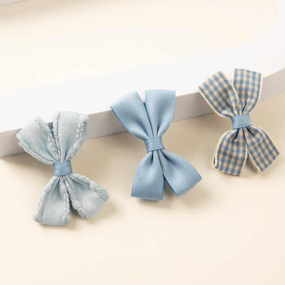 3-pack Toddler/Kid Girls Bowknot Headband (with Cardboard) big image 3
