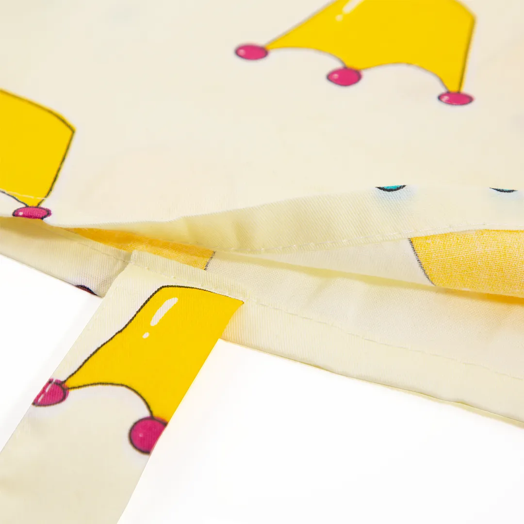 capa de amamentação de algodão para maternidade Amarelo big image 1