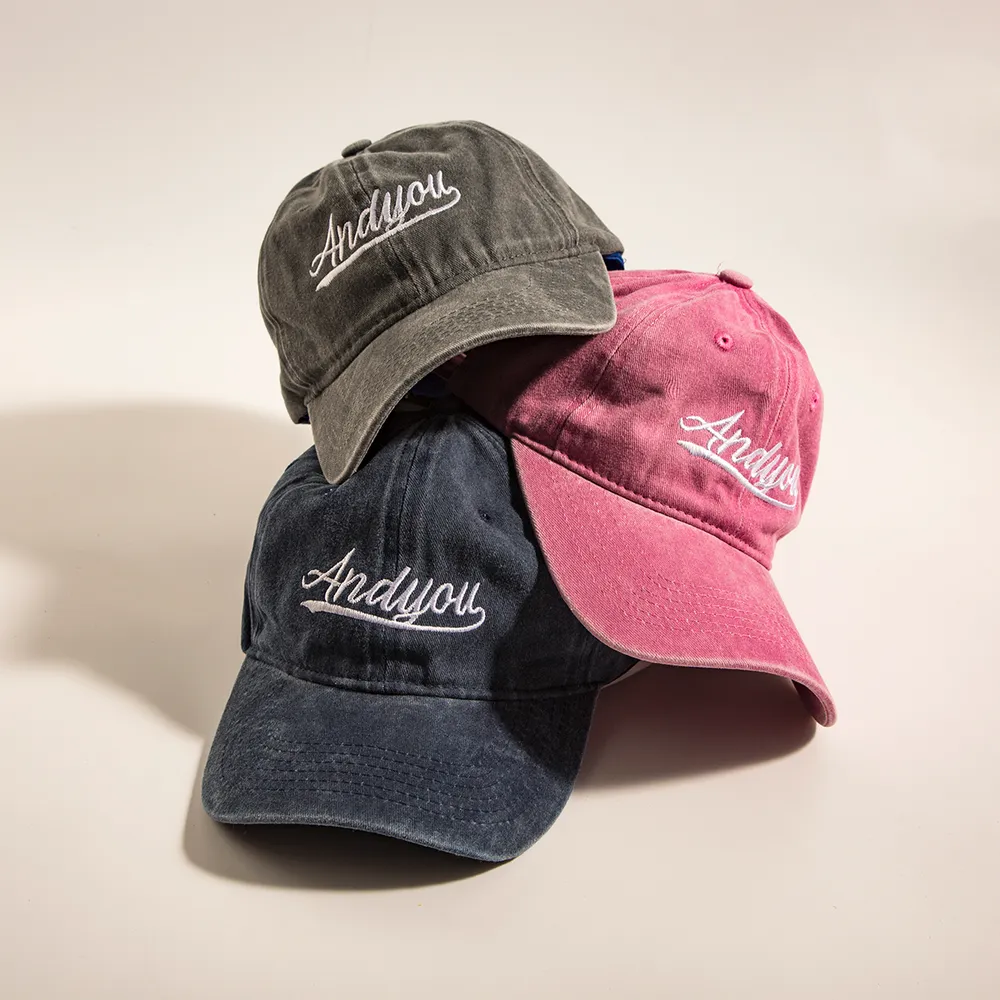 Kid Letters Embroidery Peaked Cap big image 5