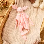 100% Cotton Baby Appease Towel Baby Animal Toys Soft Baby Sleeping Helper Newborn Accessory Pink