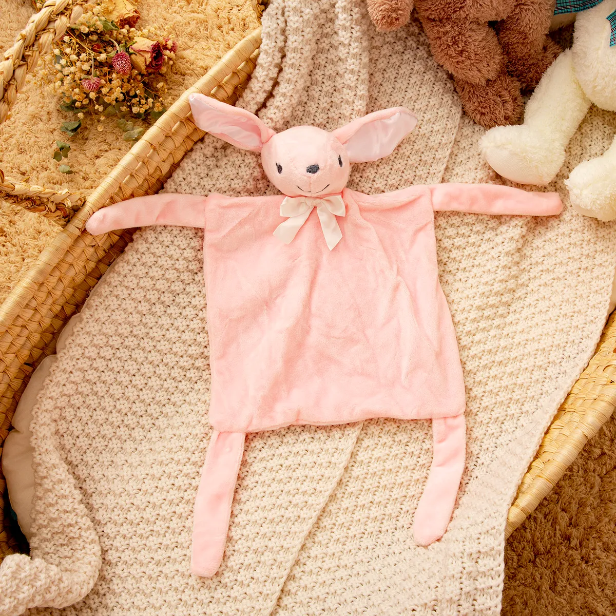100% Cotton Baby Appease Towel Baby Animal Toys Soft Baby Sleeping Helper Newborn Accessory  image 2