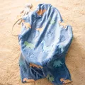 Luminous Double-sided Fleece Blankets Kids Cartoon Dinosaur Throw Blanket Nap Blanket  image 1