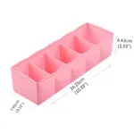Convenient Drawer Clothes/Cosmetic Storage Box Pink