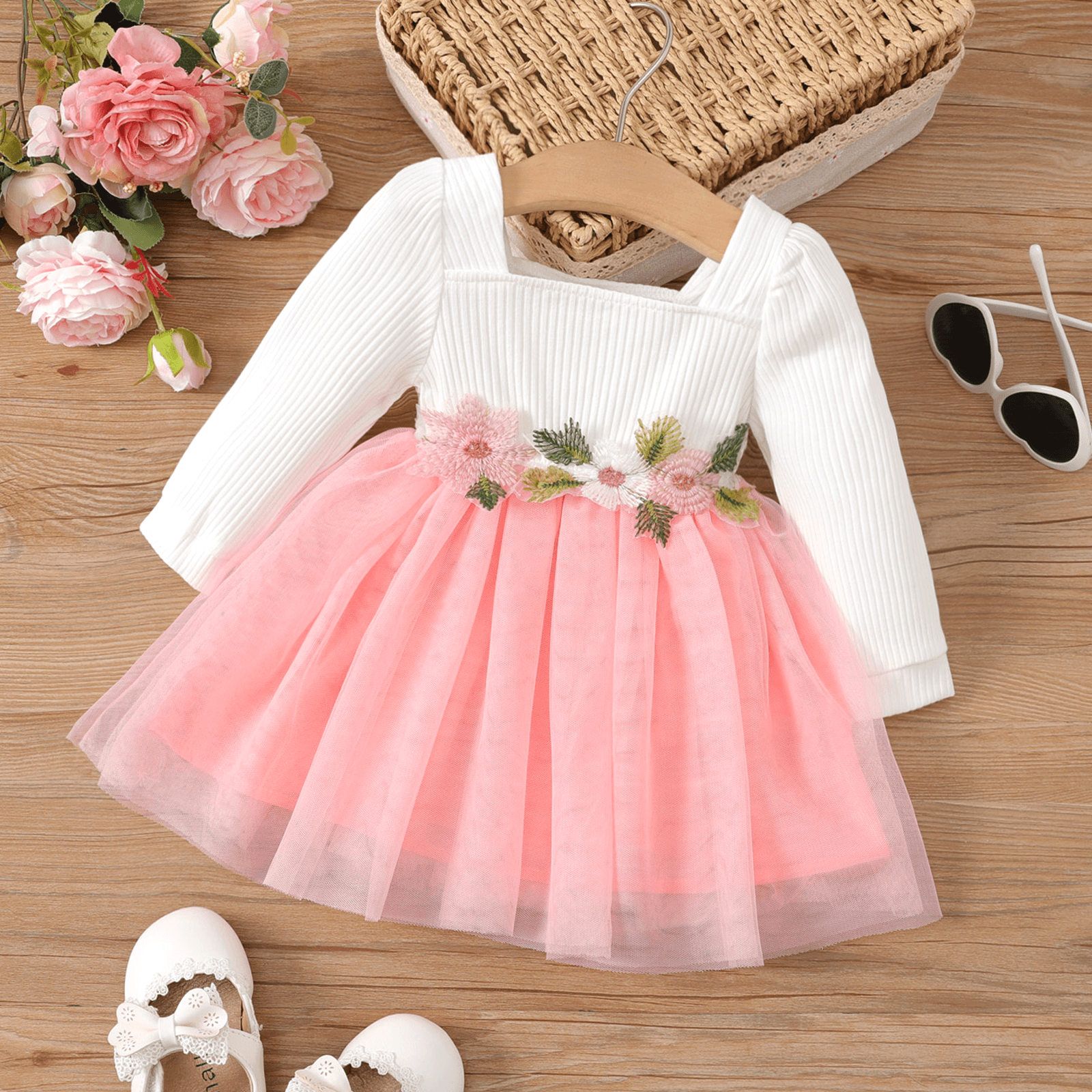 Sarvda Baby Girls Gown Dress For Kids Angel Wedding Birthday net frock Dress  (22,24 No.) 3-5 yr at Rs 325 in Ghaziabad