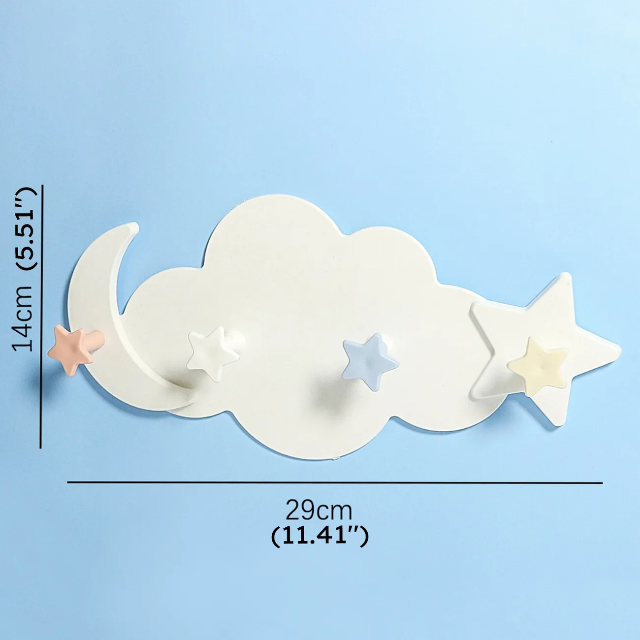 Ganci adesivi a forma di nuvola di cartoni animati Ganci adesivi a parete  per asciugamano accappatoio da bagno con cappello chiave Solo 5,99 € PatPat  FR Cellulare