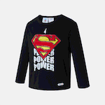 Go-Glow SUPERMAN Illuminating Black Sweatshirt with Light Up Superman Pattern Including Controller (Battery Inside)  image 3