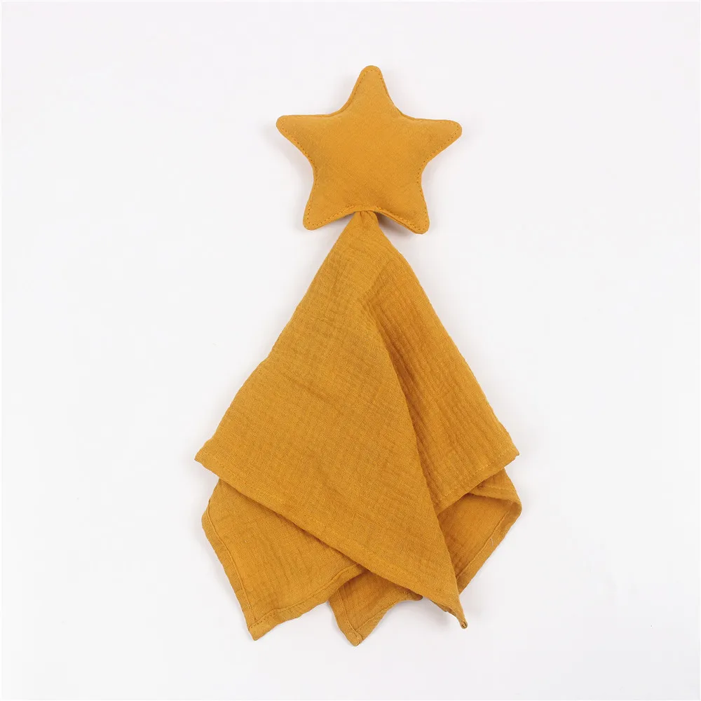 Cotton Crinkle Cloth Pacifier Towel for Baby  big image 1