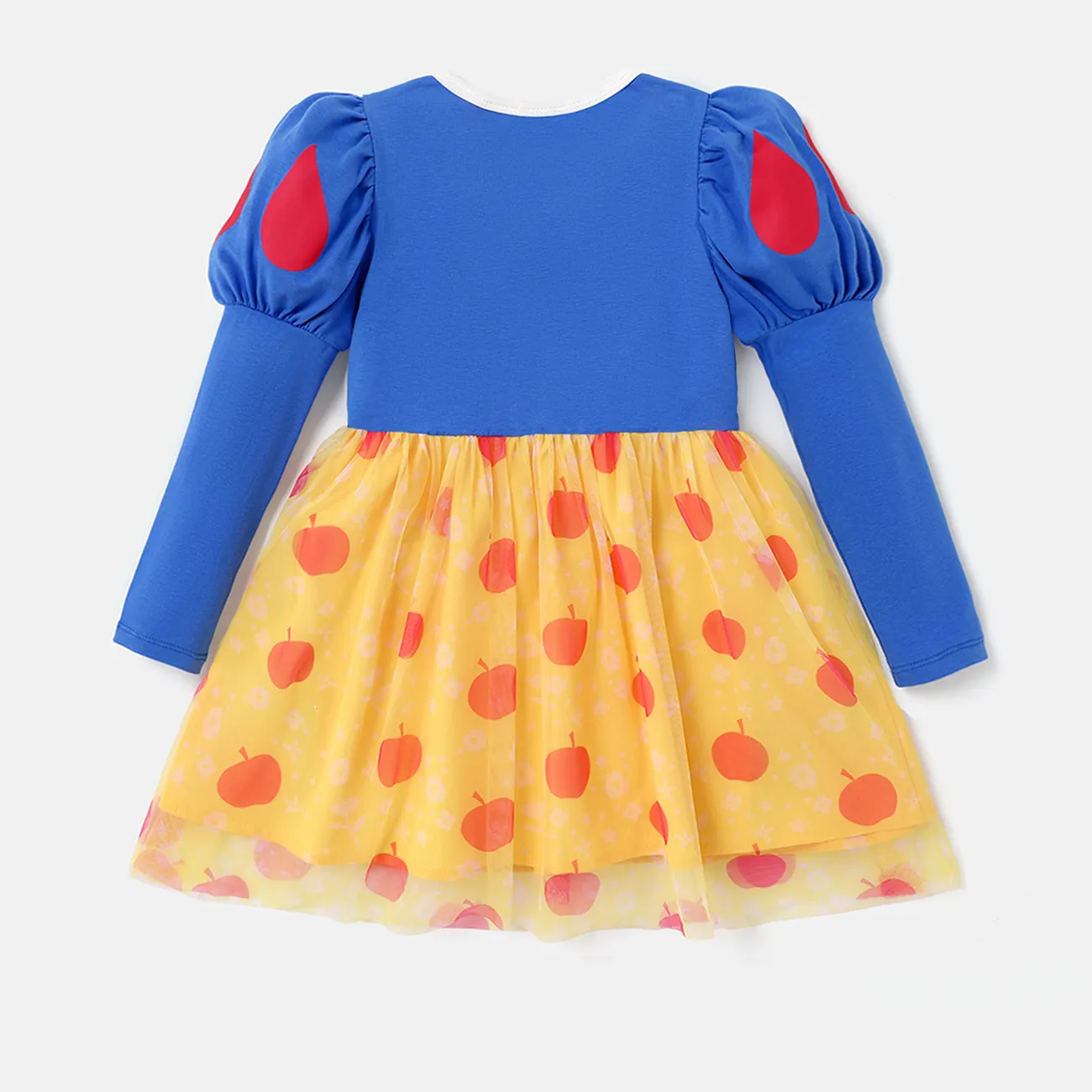 Disney Princess 小童 女 泡泡袖 甜美 連衣裙 藍色 big image 1