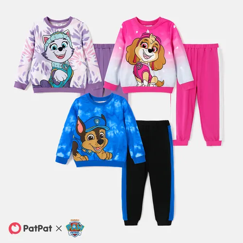 PAW Patrol 2pcs Toddler Girl/Boy Character Print Pullover Sweatshirt and Pants Set
