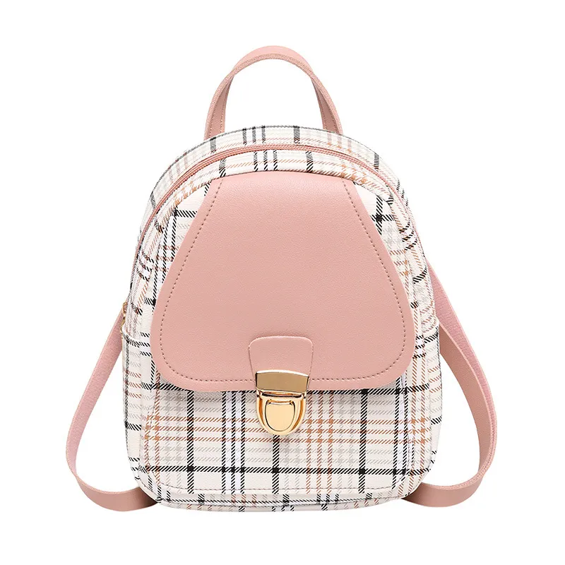 Crianças / Toddler Casual Moda Colorblock Mochila Clássica para Menina Rosa