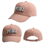 2-pack Soft and comfortable baseball cap 100% cotton for Mommy and Me  image 4