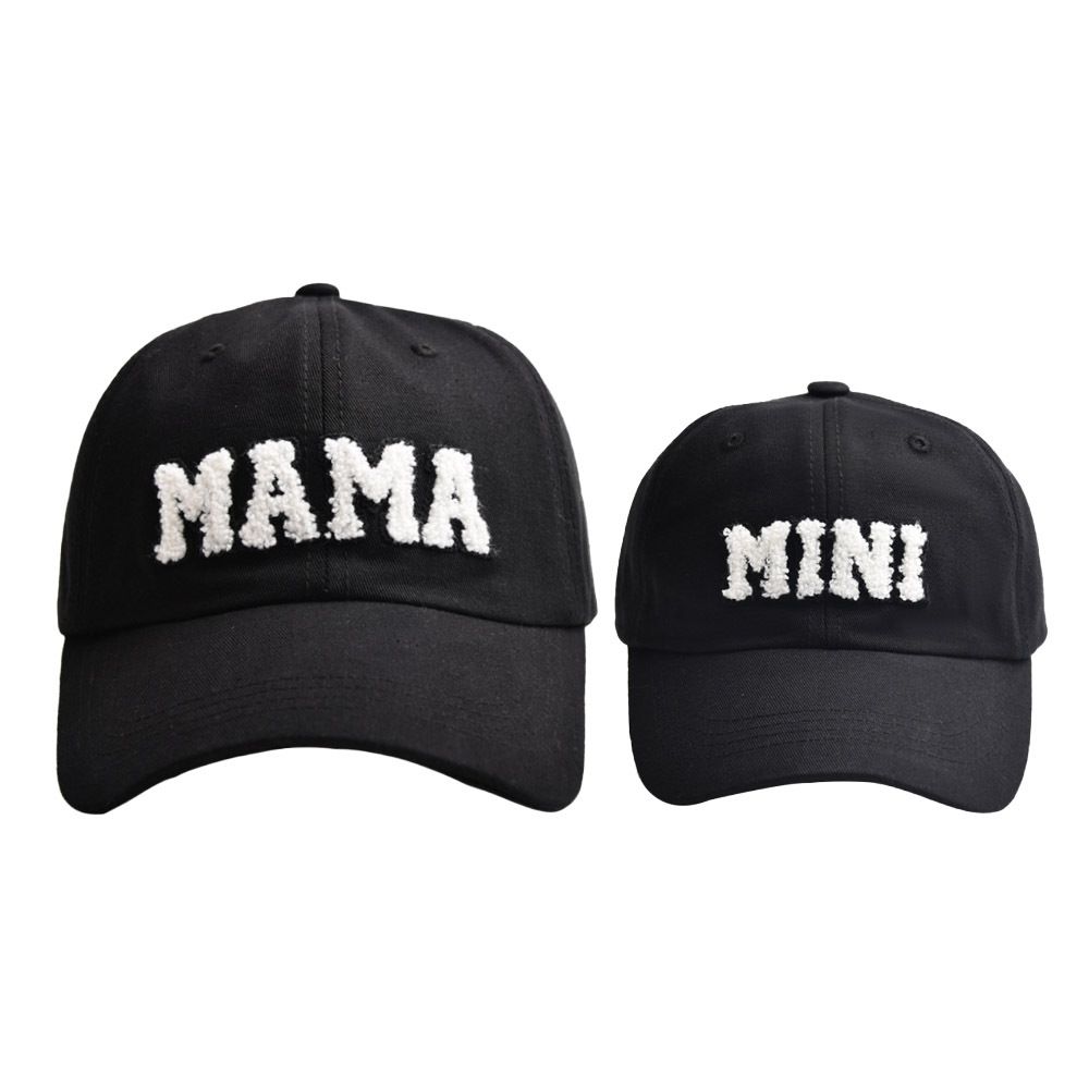 2-pack Soft And Comfortable Baseball Cap 100% Cotton For Mommy And Me