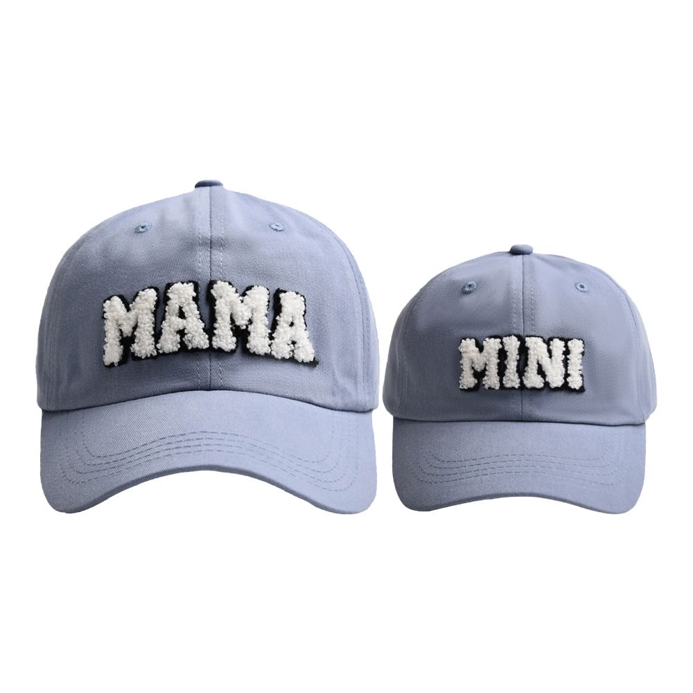 2-pack Soft And Comfortable Baseball Cap 100% Cotton For Mommy And Me