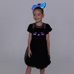 Go-Glow Illuminating Toddler Dress with Light Up Cat Pattern Including Controller (Battery Inside)  image 6