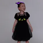 Go-Glow Illuminating Toddler Dress with Light Up Cat Pattern Including Controller (Battery Inside)  image 2