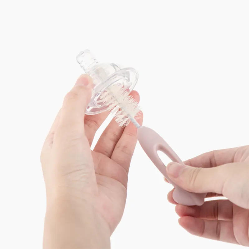 Two-Piece Set Bottle Brush for Efficient Cleaning of Baby Bottles  image 5