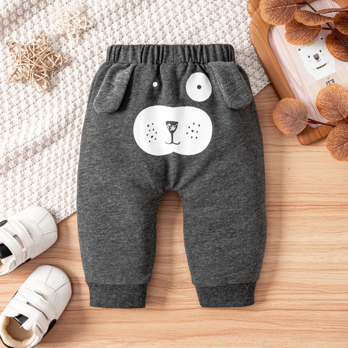 Baby Girl/Boy Childlike Dog Pattern Casual Pants