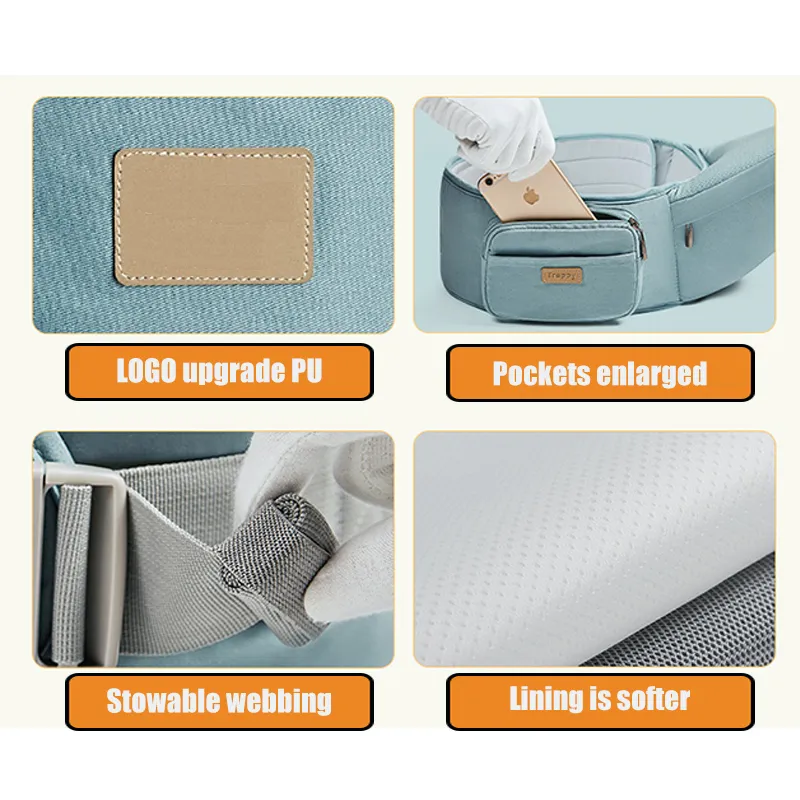 3-in-1 Multifunktions-Kombi-Babyschalen-Hüfthocker  image 4