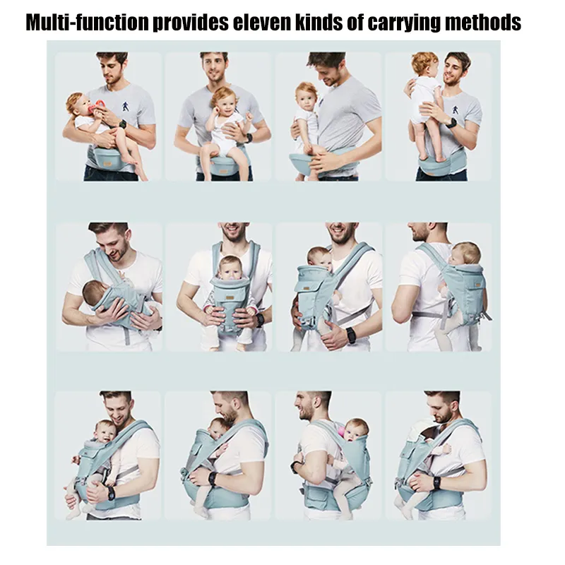 3-in-1 Multi-Functional Combination Infant Carrier Waist Stool
