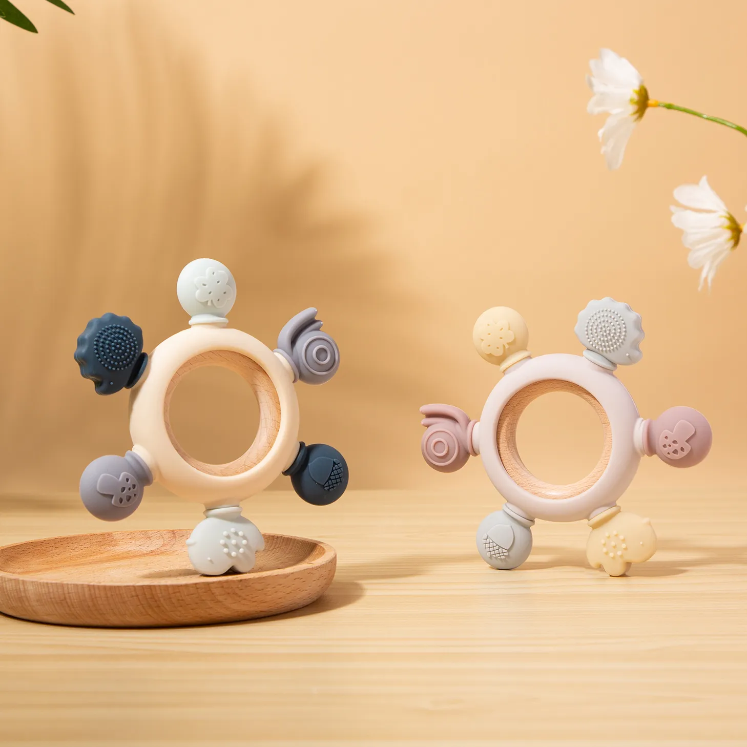 BPA-Free Silicone Teething Toy   image 2