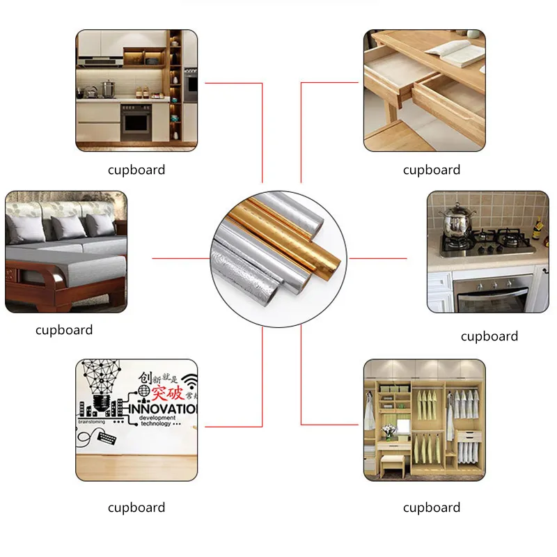 Kitchen Waterproof Oil-Resistant Sticker   image 6
