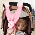 Hands-Free Baby Feeding Carriage Hanger with Magic Tape for Easy Installation and Disassembly  image 3
