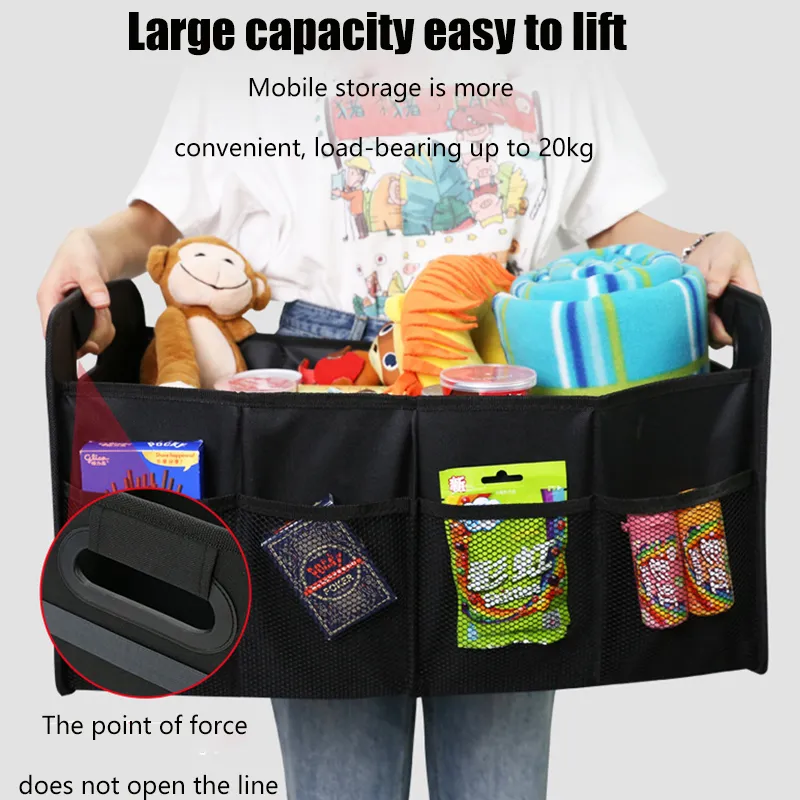Car Trunk Multi-Functional Foldable Storage Box  image 2