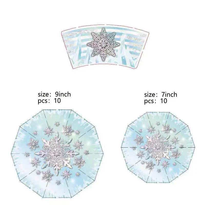 TOVAGLIOLI FROZEN SNOWFLAKES -5PR87899