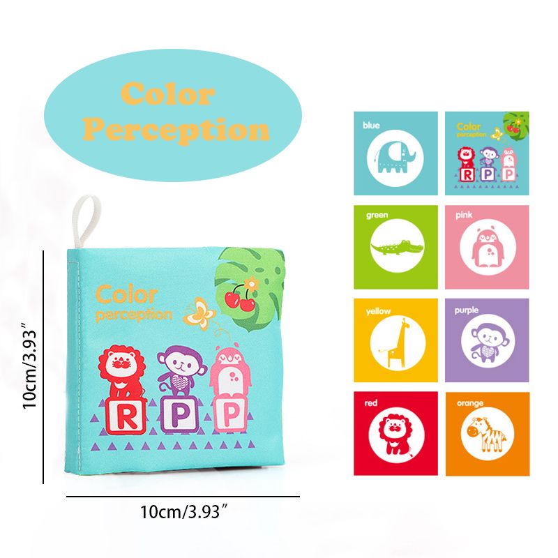 

Interactive and Educational Cloth Book for Babies