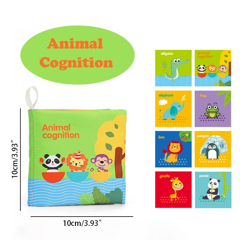 

Interactive and Educational Cloth Book for Babies