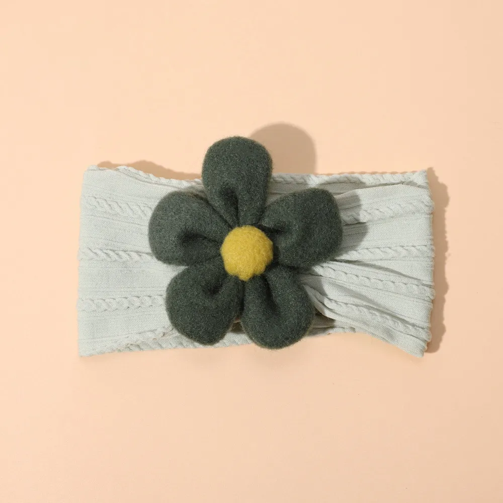 Baby/Toddler Handmade Felt Floral Wide Headband