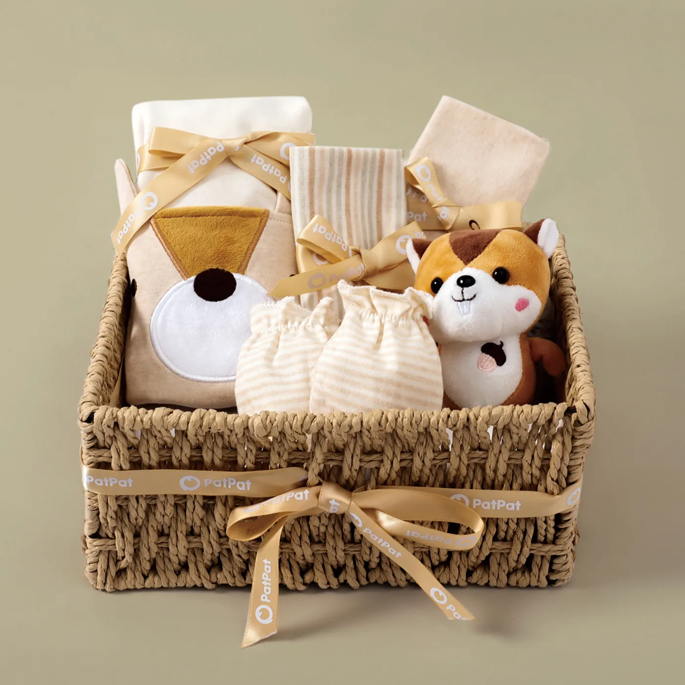 4pcs Baby Girl/Boy Hyper-Tactile 3D Animal Pattern Bear Gift Set  image 2