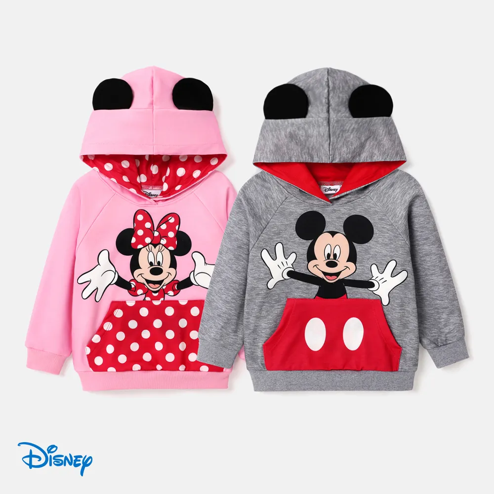 Disney Mickey and Friends Toddler Boys/Girls Character Stereo Ear Hoodies   big image 5