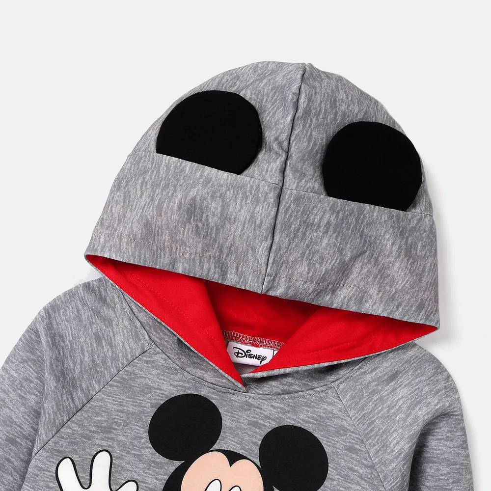 Disney Mickey and Friends Toddler Boys/Girls Character Stereo Ear Hoodies big image 3