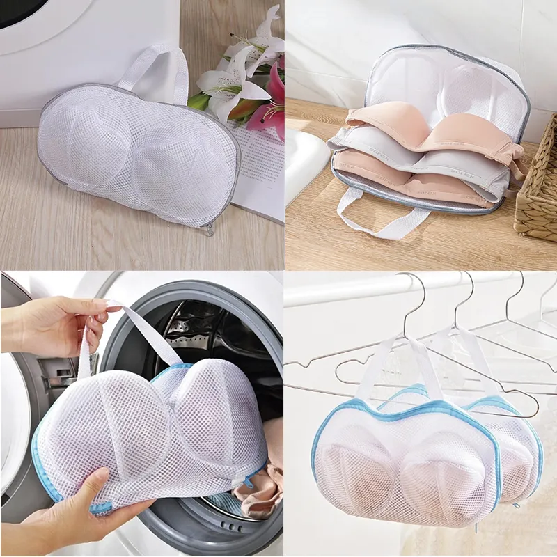 Mesh Bra Laundry Bag - Washing Machine Specialized Deformation-Resistant Lingerie Care Bag