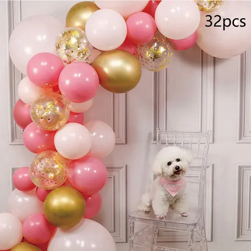 Sortimento de balões de 32 peças para decorações de festas e festas
