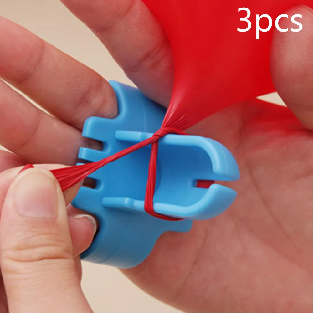 Holiday Party Birthday Party Random Color Balloon Knotting Tool (Set of 3)