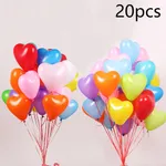Cute Polka Dot /Heart-shaped 
 Party Balloon birthday Blue