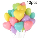 Cute Polka Dot /Heart-shaped 
 Party Balloon birthday Purple