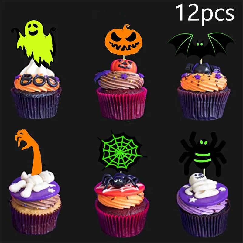 Halloween Decorations - Fun and Cute Party Decor Set for Festive and Mix-and-Match Displays Multi-color