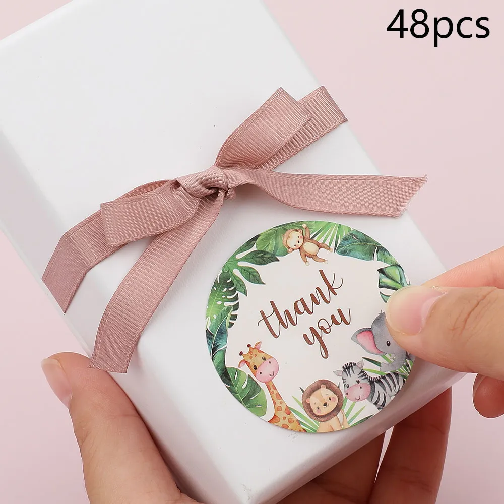 10 pcs Forest Animal Theme Party Pack for Children's Birthday Light Purple
