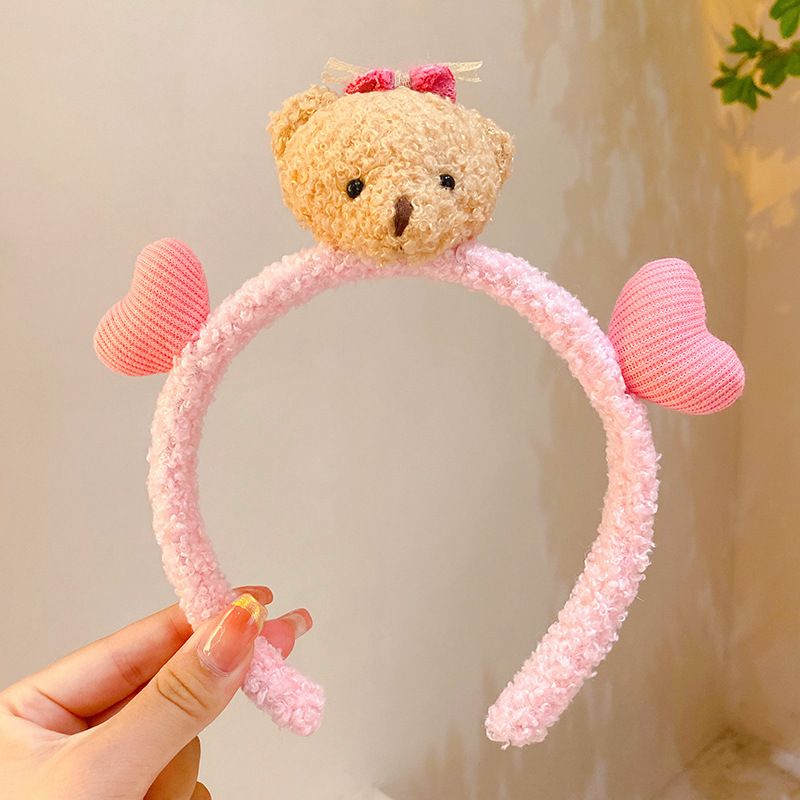 

Children likes Plush cute shape headband