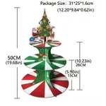 Christmas party multi-layer cake stand, party decoration dessert snack decoration cake stand Multi-color