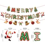 Christmas Decoration Banner - Festive Party Decor Color-B