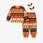 Baby/Toddler Boy/Girl Festival-themed Halloween Prints Childlike Pajama  Toddler Orange