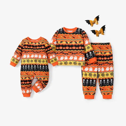 Baby/Toddler Boy/Girl Festival-themed Halloween Prints Childlike Pajama 